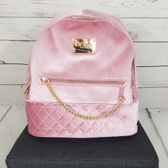 bebe Handbags - Last One Bebe Gina Pink Backpack